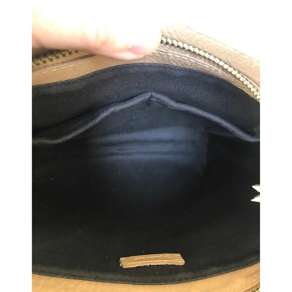 Madewell zip top transport crossbody tote natural buff - Picture 10 of 12